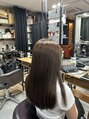 エニーハウ 川口駅東口(Hair & Make anyhow)&nbsp;光に透ける赤みゼロ透明感カラーで一気に垢抜け今っぽ最旬仕上り
