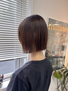 【W】古舘　切りっぱなしボブ