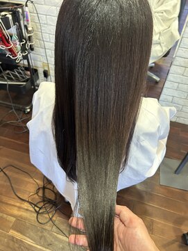 ハリコシ・サラサラ髪質改善トリートメント/Hide