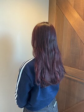 カプチーノアミコ(Cappuccino amico) 赤髪×ブリーチなしダブルカラー