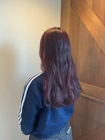 カプチーノアミコ(Cappuccino amico) 赤髪×ブリーチなしダブルカラー