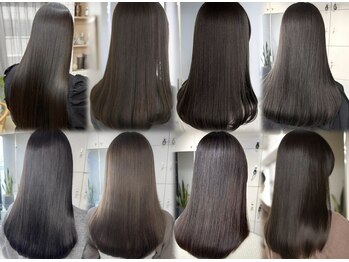 ケシキ 表参道 原宿(kesiki.)の写真/【明治神宮前徒歩30秒】真っ直ぐな縮毛矯正は卒業!柔らかな最上級の艶ストレートへ【縮毛矯正/髪質改善】