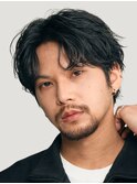 大阪梅田ニュアンスパーマスパイラルパーマセンターパート緩め◆