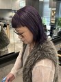 アワーズ 南青山(Our's)&nbsp;透明感高いラベンダーカラーで大人可愛い雰囲気に♪