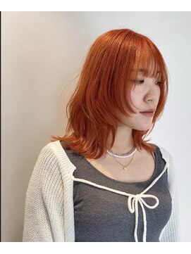 ガーデンヘアー(Garden hair) アプリコットオレンジ