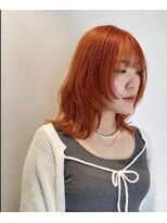 ガーデンヘアー(Garden hair) アプリコットオレンジ