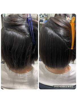フェリア 渋谷(Feria) 【Feria 渋谷】プレミアム縮毛矯正×バージン毛お客様"Tsuyuki"