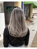 [男女共通／外国人風☆カラープラン] バレイヤージュカラー＋カット￥14000
