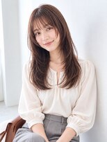 ラ ブレス なんばスカイオ(LaBless)&nbsp;大人可愛いナチュラルロング×艶ブラウン