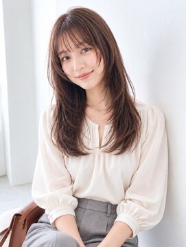 ラ ブレス なんばスカイオ(LaBless) 大人可愛いナチュラルロング×艶ブラウン