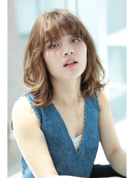 ネオリーブ アンド 渋谷店(Neolive &) 【Neolive & 渋谷店】ユルフワ ミディアムヘア