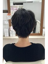 キャトル(hair make QUATRE)&nbsp;大人無造作パーマ☆ショート