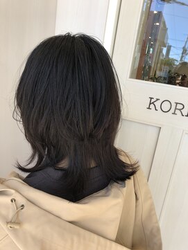 コレロ ヘアー(KORERO hair) こなれウルフ