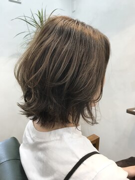 キャンバスヘアープロデュース(canvas hair produce) アッシュカラー×ウルフスタイル