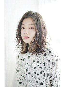 リュエル 川越店 ちょい見せインナーカラーボブ