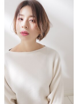 ゴロクヘアー(56 hair) コーラルベージュボブ【56hair 戸越銀座】