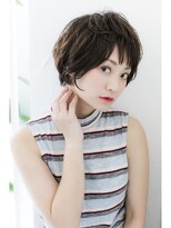 アジールヘア 東上野店(agir hair)&nbsp;ルーズカールショートボブ/ハンサムショート