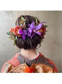 成人式ヘアセット