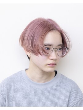 ルプラ ガーデン(le-pla garden) ピンクベージュ#刈り上げ#ケアブリーチ#ダブルカラー#豊橋#豊川