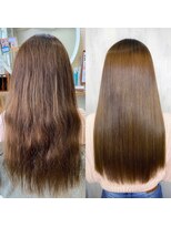 アンフィシュピトロワ(AnFye spi tlow)&nbsp;ジュエリーシステム×LULUTr×縮毛矯正でつやっつやの艶髪♪