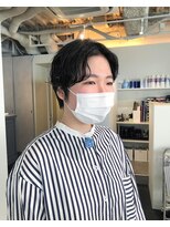 カフ(CAF)&nbsp;CAF FUKO ハンサムショート/ニュアンスパーマ/大阪/心斎橋