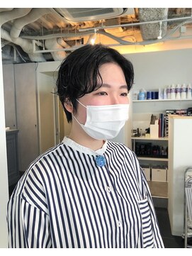 カフ(CAF) CAF FUKO ハンサムショート/ニュアンスパーマ/大阪/心斎橋