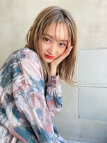 リベルテ銀座20代　wカラー×ブラウンベージュ