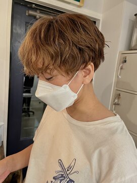 リブ(Lib) 【Lib】マッシュショート×無造作パーマ