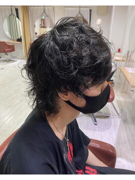 ビードロ 吉祥寺店(vi dro) 【お客様スタイル】メンズウルフ×ウルフパーマ♪