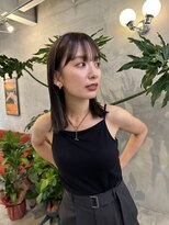 ヒュージ 三軒茶屋(huge)&nbsp;透明感UP♪ラベージュカラー/韓国風くびれミディ