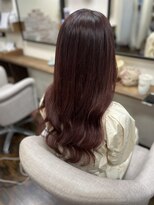 ルフレ 新宿本店2nd(Reflet) ブラウンカラー/ロング巻き髪