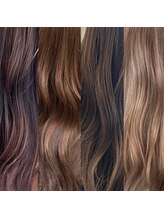 【当店オリジナルカラー】デザインカラー・ナチュラルカラー・白髪染めなど幅広お客様に合せたカラーを提案