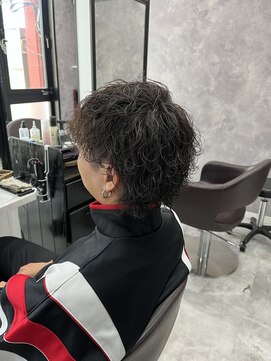 ヘアースタジオ ミツル(hair studio 326) 波巻きパーマ