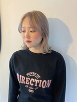 キコエル 三軒茶屋(kikoeru)&nbsp;流れるレイヤー大人可愛いシフォンベージュ