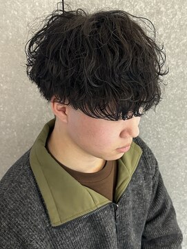 ニアウ 高崎店(Niau) 波巻きスパイラルパーマメンズパーマツイストスパイラルパーマ