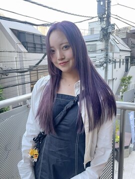 アルカナ 明治神宮前原宿(ARCANA) ハイトーンカラー　パープルカラー　ブリーチカラー