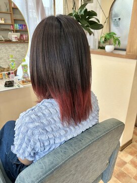 ラフェリチタ(Le Felicita) エンドカラー（裾カラー）