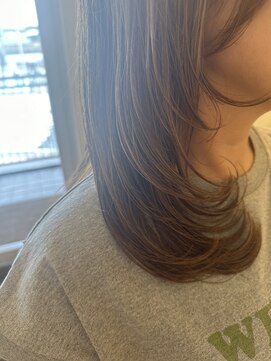 ルシード スタイル レクラ 栄生店(L'UCIDO STYLE L'eclat) 白髪ぼかしハイライト