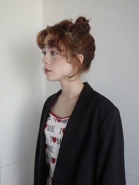 ローレンアオ(LOREN AO) 前髪/アンブレラカラー/こなれミディ/イメチェン/ウェーブパーマ