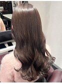 ブリーチなしで可愛い【ラベンダーブラウン】