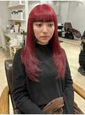 メルティカラーフェミニロング似合わせカットウェーブミディアム