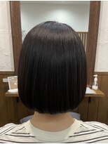 シェアする美容室 結び&nbsp;髪質改善縮毛矯正でつるんとまとまるボブへ☆