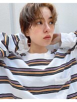 ソト 銀座(soto.)&nbsp;ハイライトカラー/くびれヘア/レイヤーパーマ/ミニボブ[銀座]