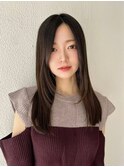 【艶髪×美人見えストレートロング】