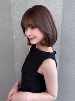 ロンド ブランシュ 錦糸町北口(Lond blanche)&nbsp;くびれヘア/顔周り/韓国/ボブ/レイヤーカット/前髪/カラー錦糸町