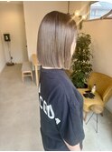 明るめボブ