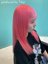 カリテスファッド 渋谷(charites fad)&nbsp;ハイトーンピンクカラー