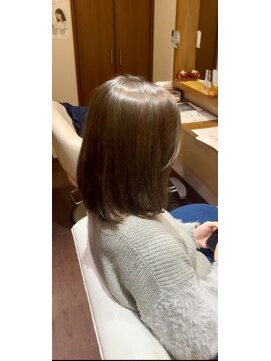 ヘアーメイク ラピス(hair make Lapis) 透明感アッシュグレー