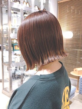 オーガニック リブ 川越(organic+live) 20代30代◎秋のミニボブ×ぱつっと外ハネスタイル