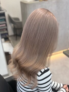 ラピス 福岡天神店(Lapis) やまでぃーハイトーンブリーチ&ダブルカラーエクステ髪質改善